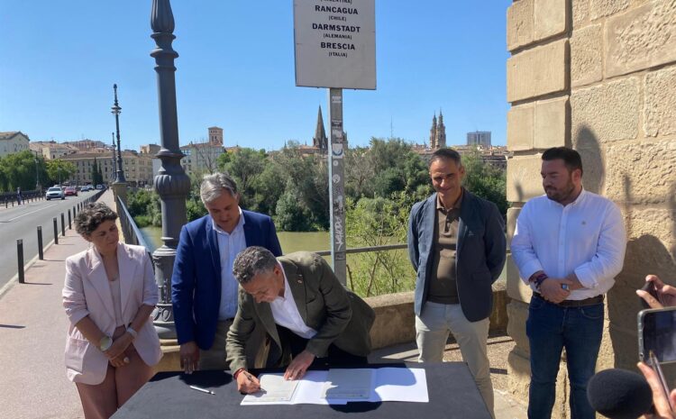  El Gobierno de La Rioja y el Ayuntamiento de Logroño firman un convenio para la mejora del Camino de Santiago
