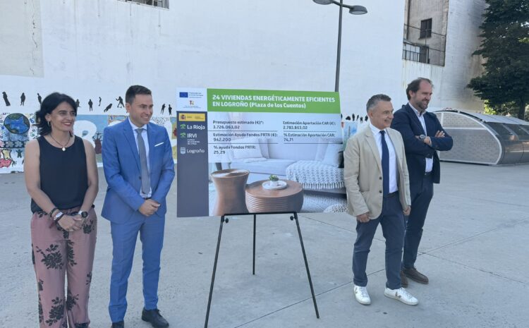  El Partido Popular de Logroño anuncia la construcción de 24 nuevas viviendas en la Plaza Los Cuentos