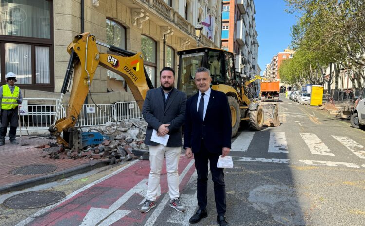  Comienza la reurbanización de la Glorieta