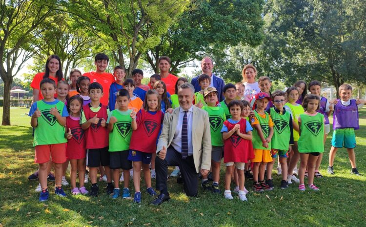  Conrado Escobar visita el Campus Deportivo Mini Héroes: 363 plazas y un 97,9 % de ocupación